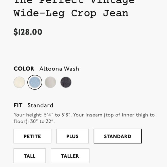 Madewell The Perfect Vintage Wide-Leg Crop Jean - Picture 7 of 9